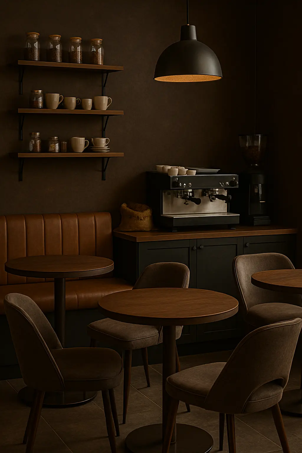 Interrior of CoffeeTime coffeeshop